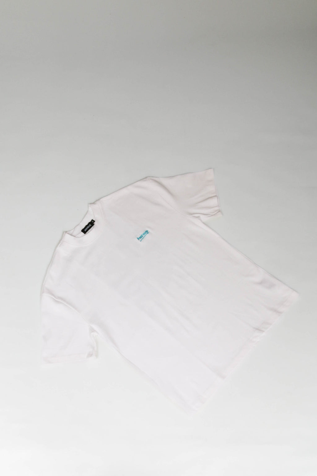 Depth Logo T-shirt White with Blue