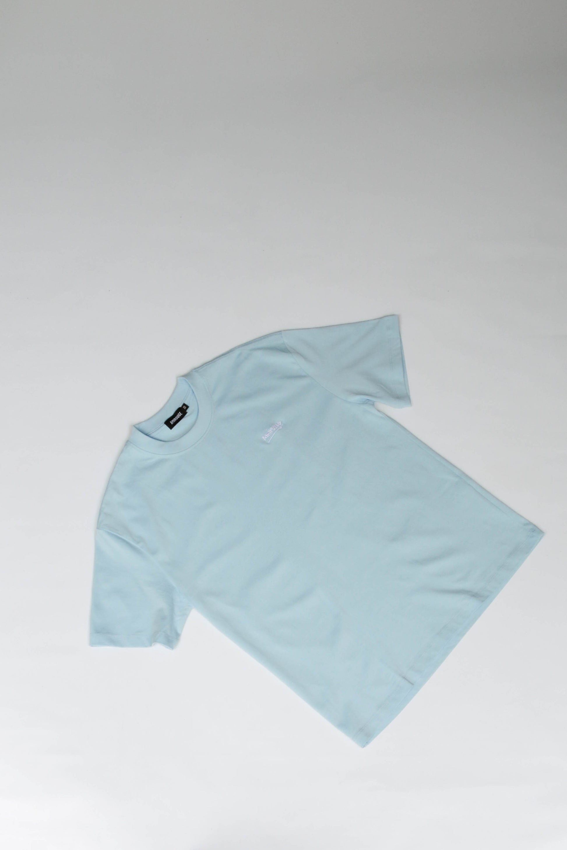Depth Logo T-shirt Baby Blue
