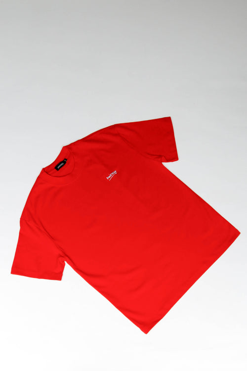 Depth Logo T-shirt Red