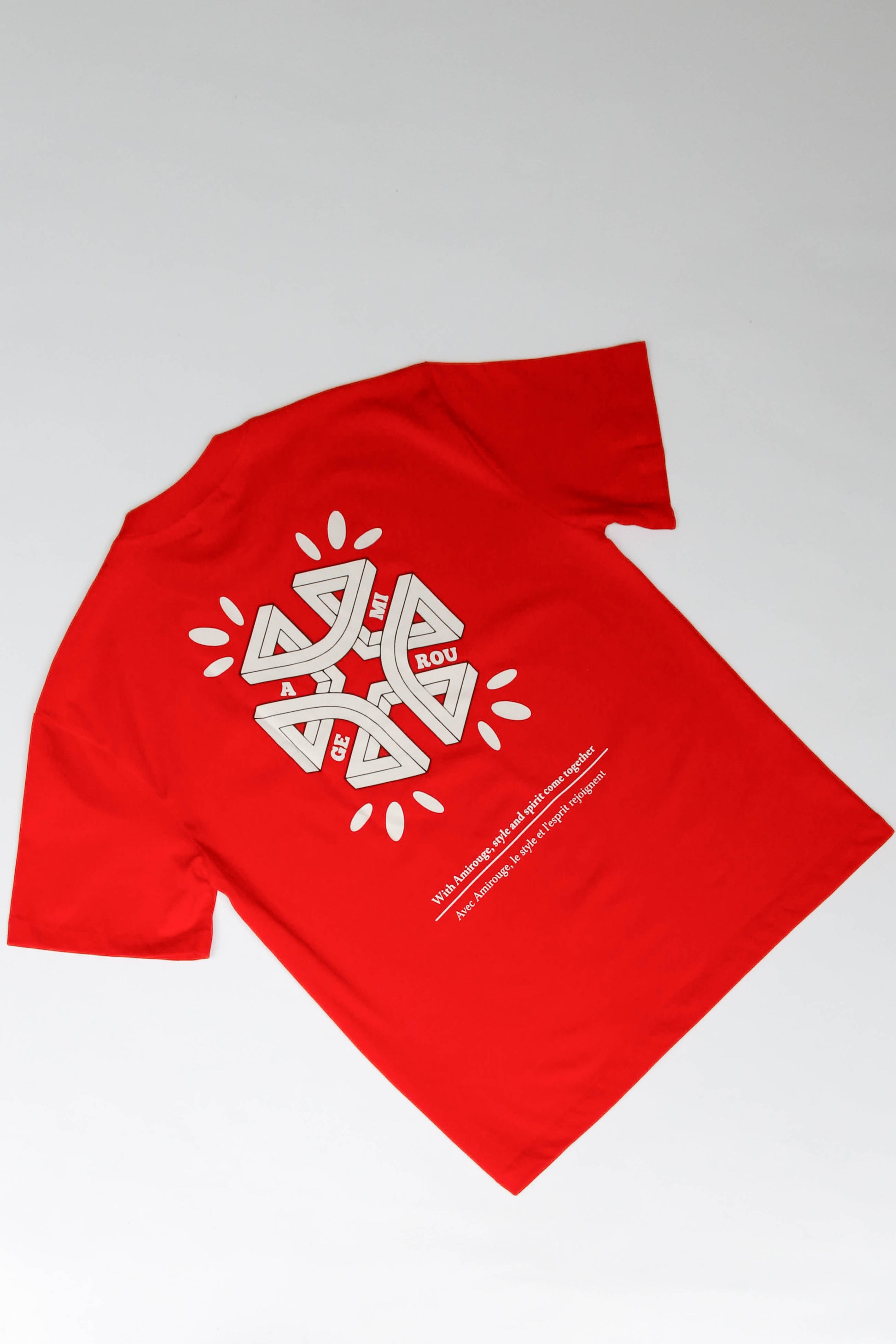 Depth Logo T-shirt Red