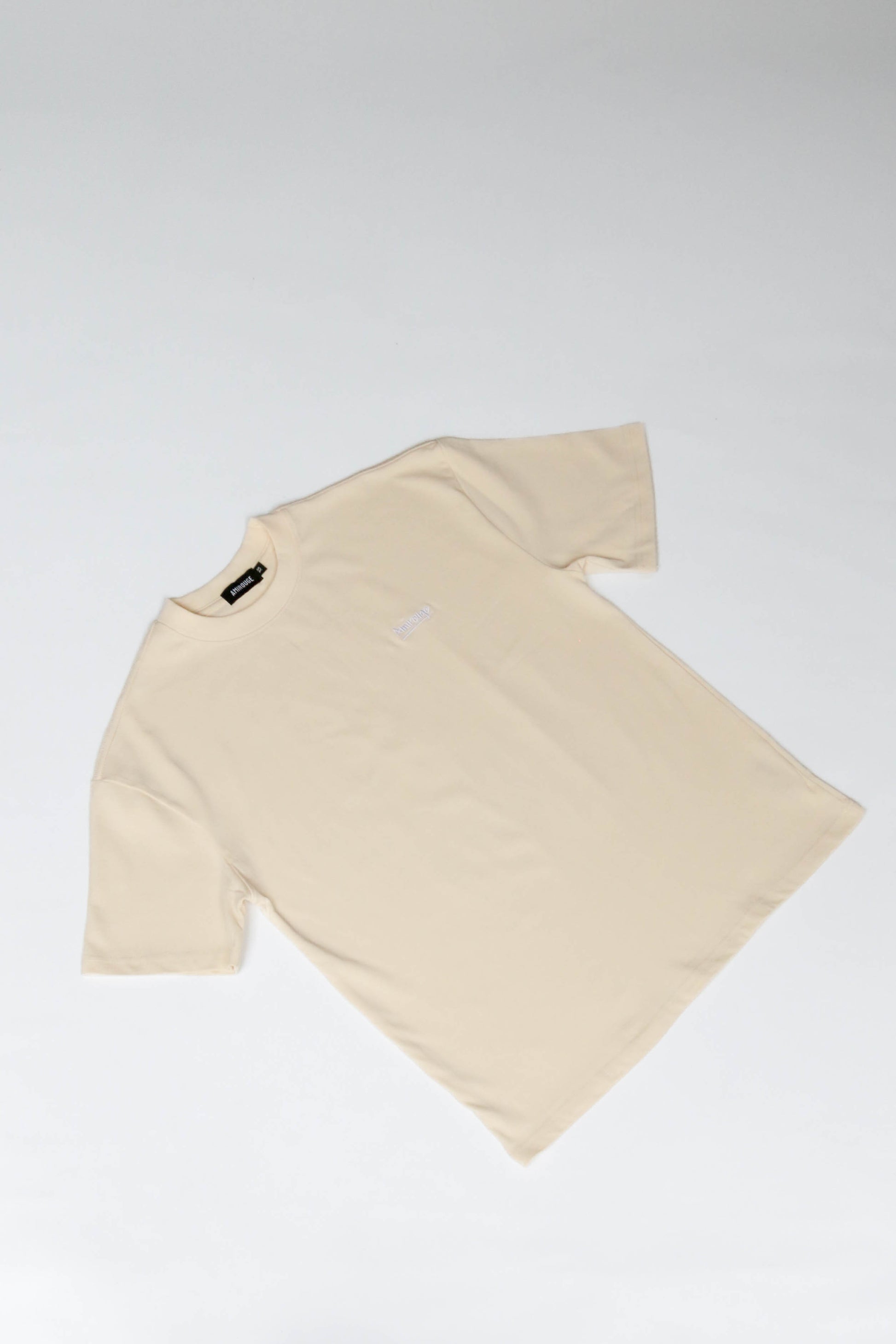 Depth Logo T-shirt Crème