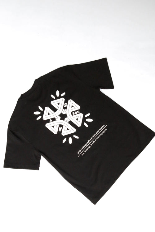 Depth Logo T-shirt Black