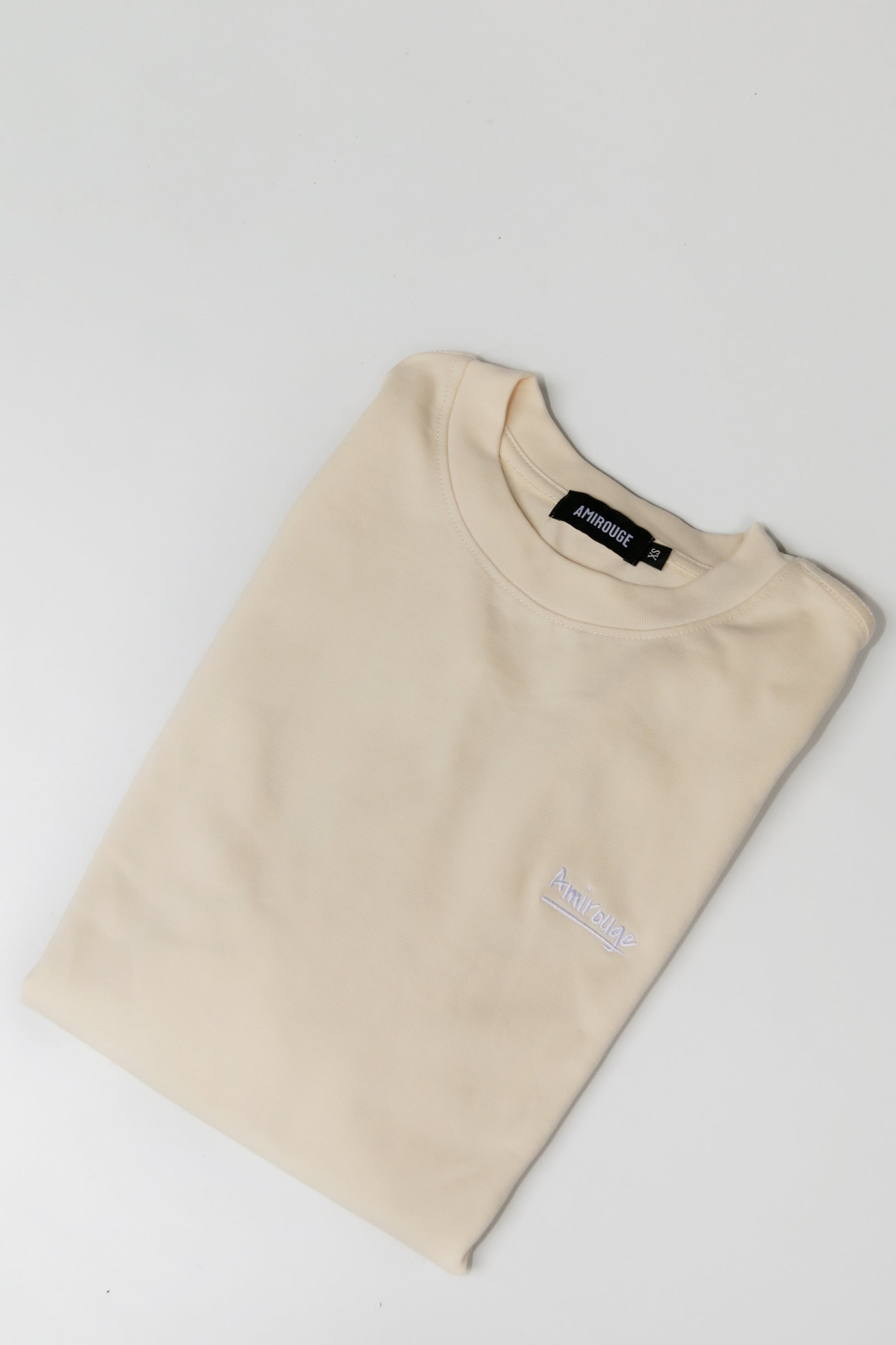 Depth Logo T-shirt Crème